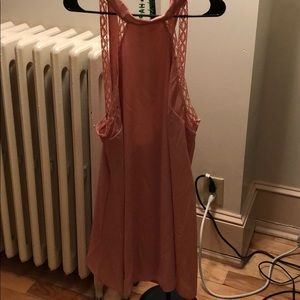 Crochet Mock Knit Dress